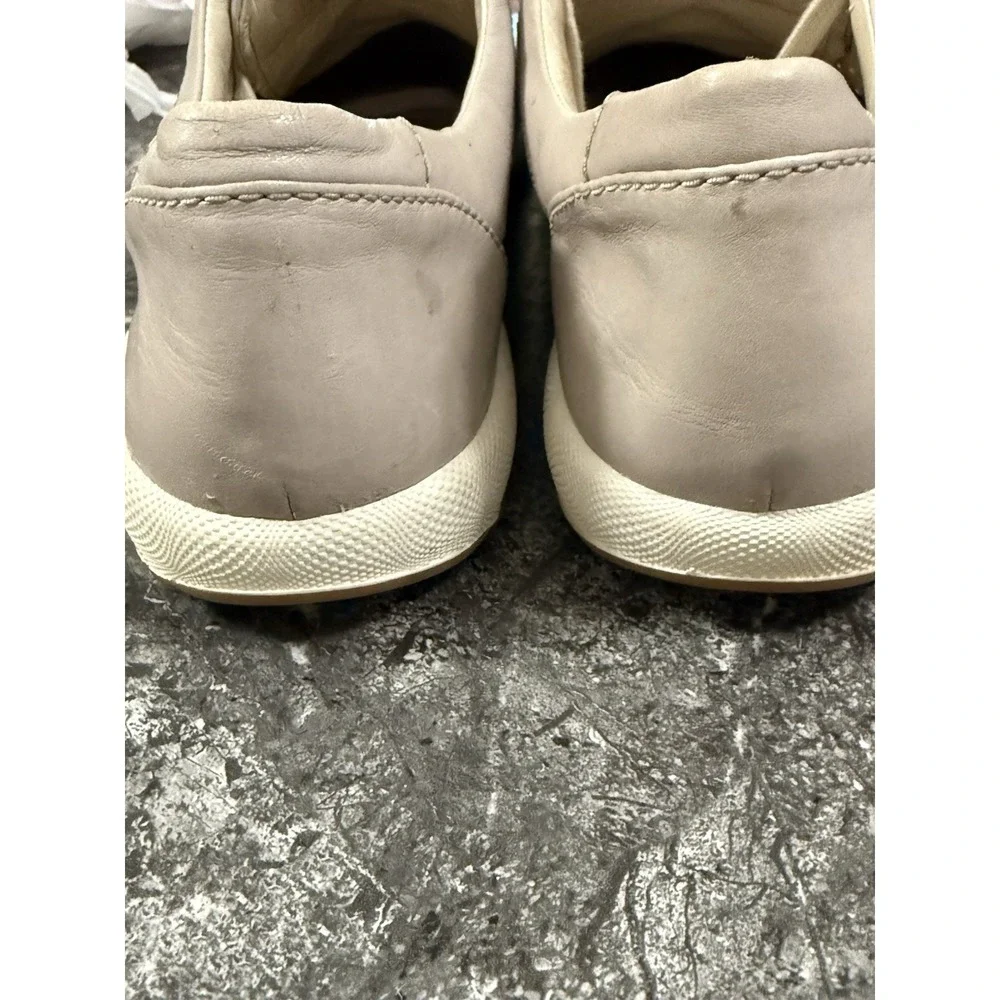 Romika Womens Leather Comfort Sneaker Lace Up Casual Shoes Lt Gray Sz 42/10